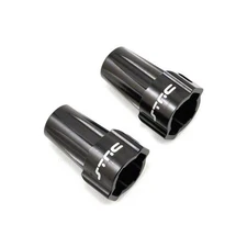 STA30493BK STRC Aluminum Rear Lock-Outs Black SCX10 STA30493BK