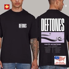 New Apparel Deftones North American Tour 2025 Concert T-Shirt &ugust September