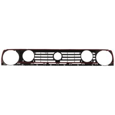 Grille For 90-92 Volkswagen Golf Black Plastic