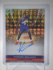 2025-26 Topps Chrome Khaman Maluach RC ON CARD Auto /50 Gold Geometric !!!