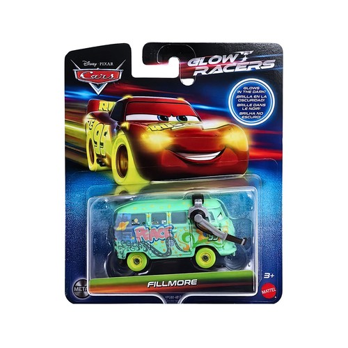 Disney and Pixer Cars Glow Racers | Glows in the Dark | Gift Kids Children Toys - Picture 9 of 12