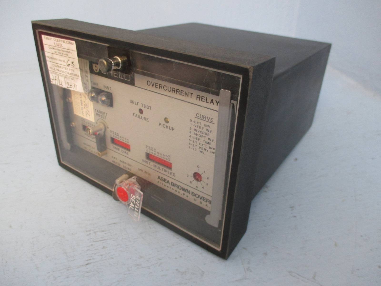 ABB 446S1201 Circuit Shield Overcurrent Relay Asea Brown Boveri