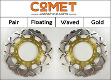 Suzuki SV 650 XA Cafe Racer 2018-2023 [Front Comet WF-Series Gold Brake Discs]
