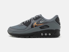 NIKE AIR MAX 90 - GR 44 -Herren - Smoke Grey Black Bright Mandarin- NEU IN OVP