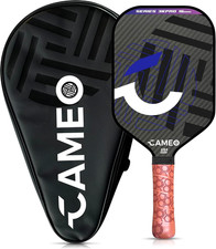 Pickleball Paddles  3K Graphite Carbon Fiber Pickleball Paddle  16Mm Pickle Ba
