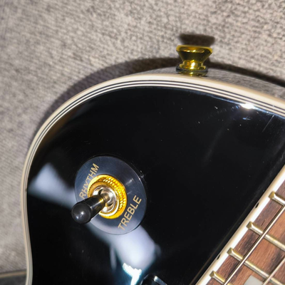 BLITZ by Aria pro 2 レスポールカスタムBigsby レリック Blitz by Aria Pro II Electric Guitar Les Paul Custom Black From