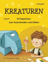 Papier Bastelset Tiere FüR Kinder - Kreaturen Basteln, Bastelarbeiten