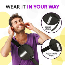 Portable CD Player Case, Waterproof Portable CD Player Carrying Case, Adjusta...