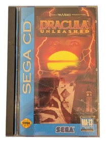 Dracula Unleashed - Complete in Box (CIB) - Sega Saturn - 1993 - Tested/Works