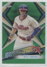 2019 Topps Chrome Future Stars Green Refractor /99 Scott Kingery #FS-17 4c5