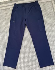 FIGS Axim Cargo Scrub Pants Men's XL Regular Navy