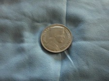 Munze Lettland 5 Lati 1931 Silber. Gebraucht.