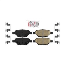AmeriBRAKES NWF-PRC1033 2-Wheel Set Brake Pad Sets Rear for Chevy Malibu G6 G5