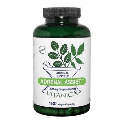 Vitanica Adrenal Assist 180 Count Vegan