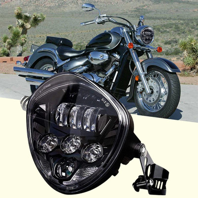 7 Zoll LED Scheinwerfer Für Suzuki Boulevard M109R M50 M90 C50 C90 S40 S8
