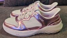 Skechers x Snoop Dogg Slip-ins Sizzle Women's Size 7.5 White Pink 186061 WPK