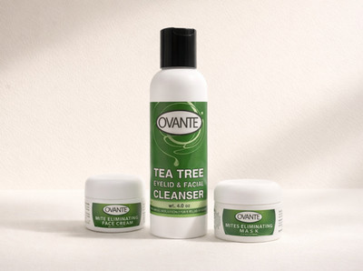Ovante Demodex Control Complete Kit   Face Wash, Cream & Mask for Demodex
