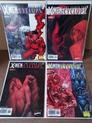 Marvel - X-Men: The Search For Cyclops #1-4 Full Set B&B In Vgc
