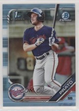 2019 Bowman Draft Chrome Sky Blue Refractor Anthony Prato #BDC-101 6f8