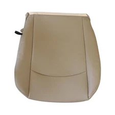  Tan Lower Perforated Leather Driver Side Bottom Replacement Seat Cover 