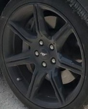 2020 Mustang Oe Wheel 19x8-12 7 Spoke Black Ford