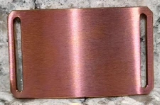 GRIP6 BELT BUCKLE - TITANIUM in PINK - for WOMEN and MEN - 1.5 INCH WIDE - #1