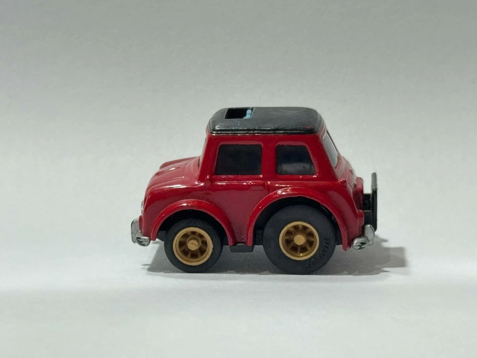 Choro Q Red Mini Cooper No. A-6 Takara Japan 1980 Loose No Box Rare - Image 2 of 4