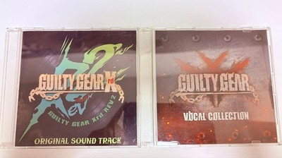 Lot 2 Guilty Gear Vocal Collection xrd REV2 Original Soundtrack 2 set Tested