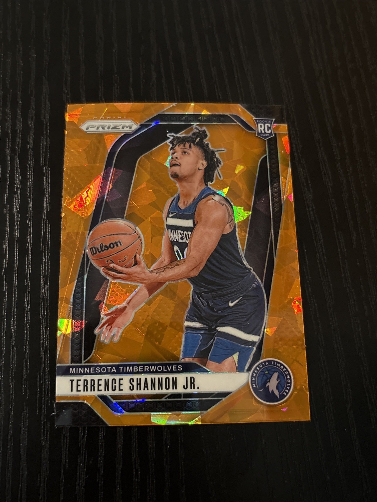 2024-25 Panini Prizm - Terrence Shannon Jr. #224 Orange Ice Prizm (RC)