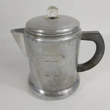 Sears Best Maid Of Honor Heavy Weight Aluminum 6 Cup Coffee Percolator
