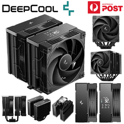 DEEPCOOL AK620 Digital CPU Cooler 6 Heat Pipes 4 Pin PWM Cooling Fan Intel AMD