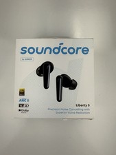 Soundcore By Anker Liberty 5 ANC 3.0 Earbuds Dolby 6  Mic AI Clear Calls Black