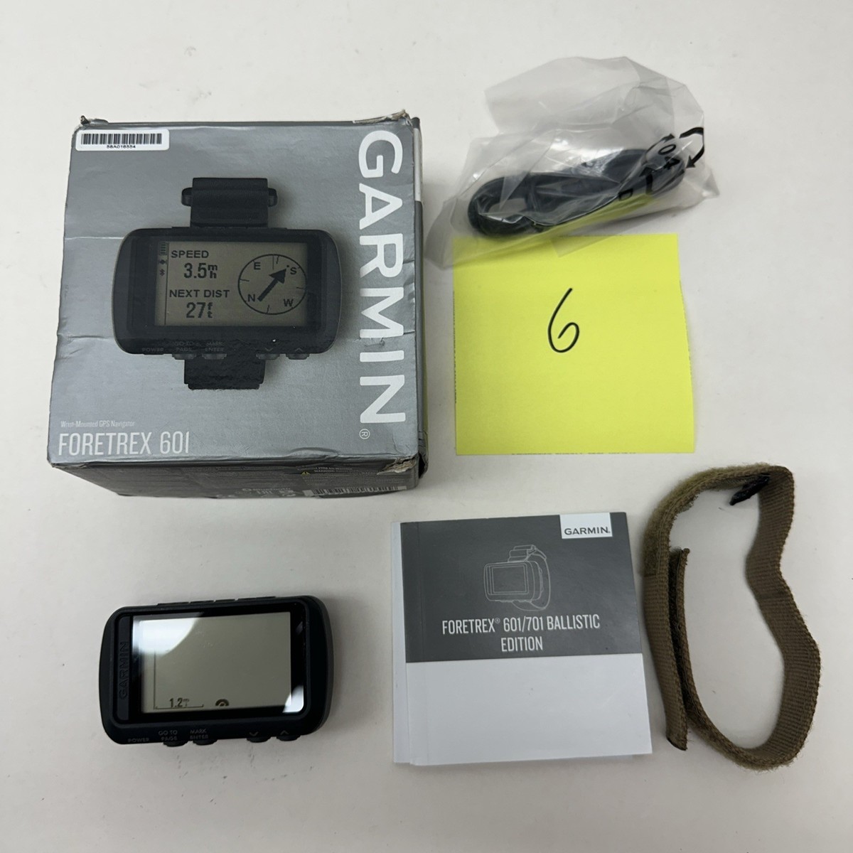 Garmin Foretrex 601 Worldwide Wrist Mounted GPS Unit Navigator #6