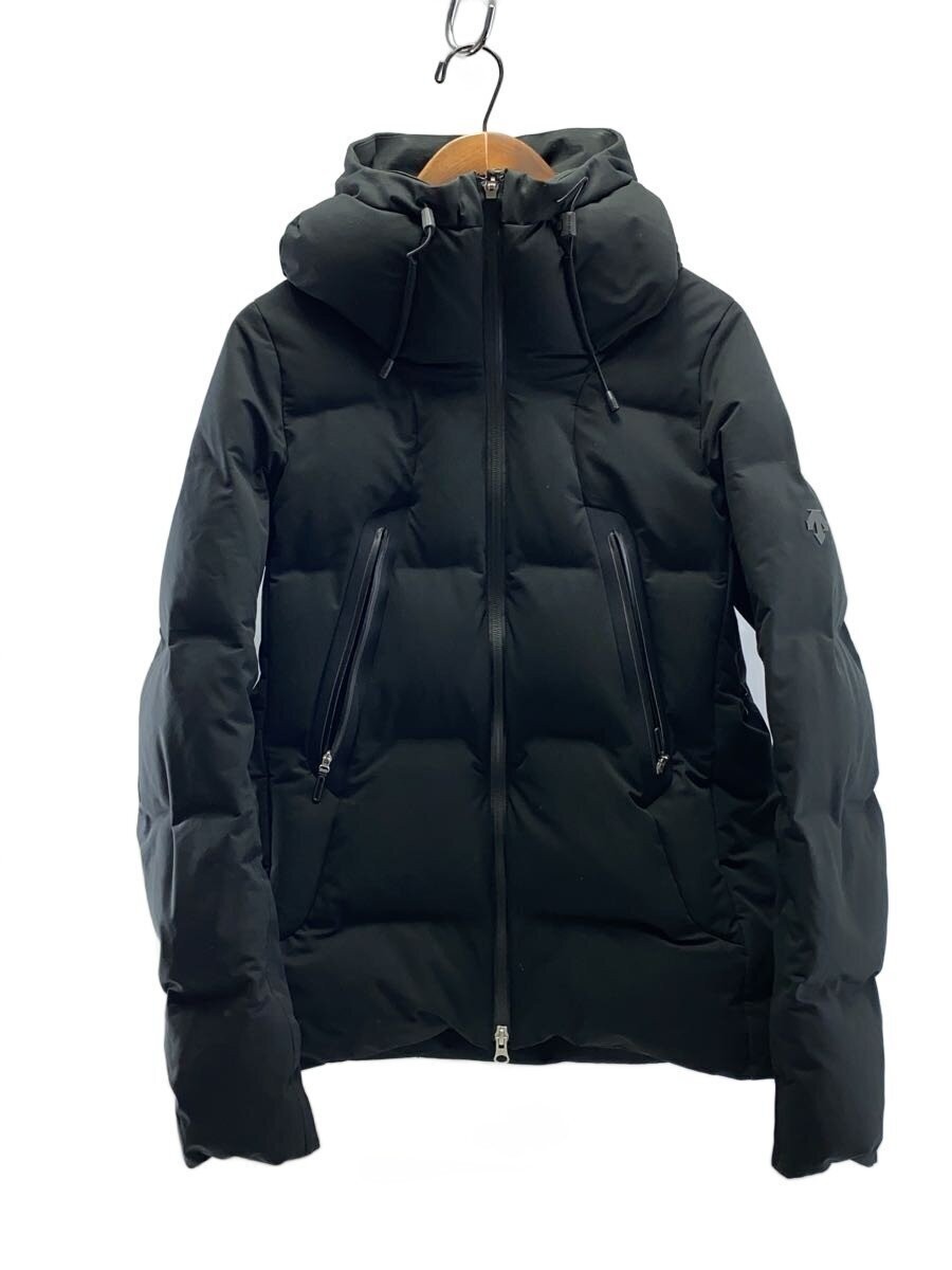 DESCENTE◆Down jacket/O/polyester/BLK/plain/dia369… - image 1