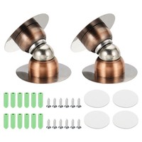 "2X 1,9\\\" Magnet-TüRstopper FüR Wand/Boden, Kupfer"
