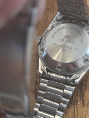 VINTAGE ORIENT 3 STAR WATCH CRYSTAL AUTOMATIC 21j Runs Practically New - Picture 8 of 8