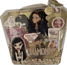 Bratz Forever Diamondz Jade Doll – NEW Sealed – Bonus REAL Diamond Jewelry