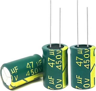 10PCS 47UF 450V High Frequency Aluminum Electrolytic Capacito Style: 450V 47UF