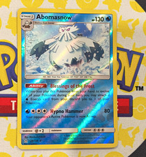 Abomasnow 38/156 SM - Ultra Prism Rare Reverse Holo LP