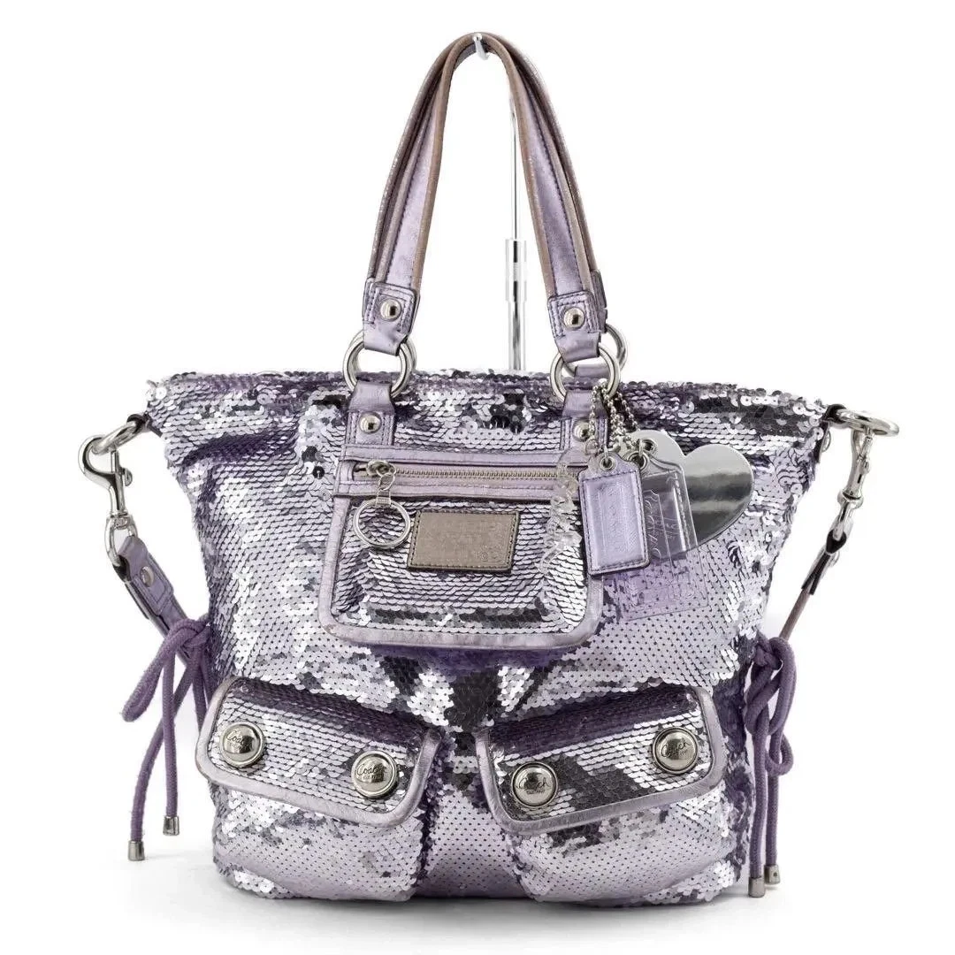 Coach Poppy Sequin Tote Bags & Handbags for Women for sale | eBay