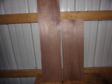 2 PC WALNUT LUMBER WOOD KILN DRIED BOARDS 13/16" THICK LOT F273F FLAT CLEAR