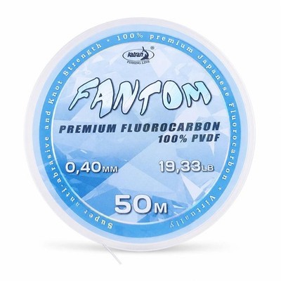 Katran Fathom 100% Fluorocarbon Angel-Schnur 0.25-0.50mm