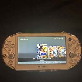 Sony Playstation vita all white with Games GOOD CONDITION