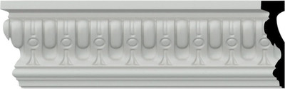 Endurathane 2-Pack Chair Rail Molding, 4 1/8''H x 1 1/8''P, Factory Primed