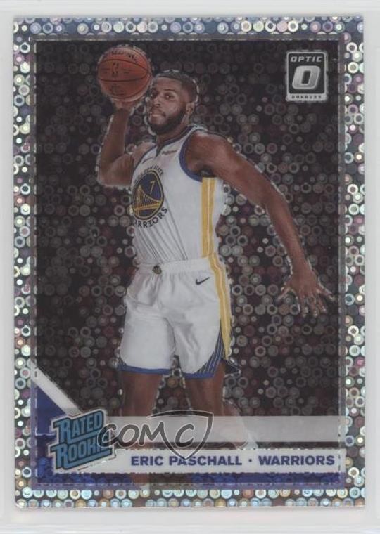 2019 Panini Donruss Optic Rated Rookie Fast Break Prizm Eric Paschall #199 03j5