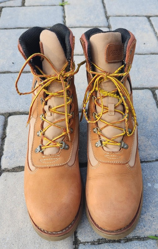 ASOLO Men's Welt 9" Boots, Camel Brown, AS-1005M sz 12 US