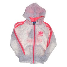 Adidas, Kapuzenpullover, Größe: 98/104, Wei...