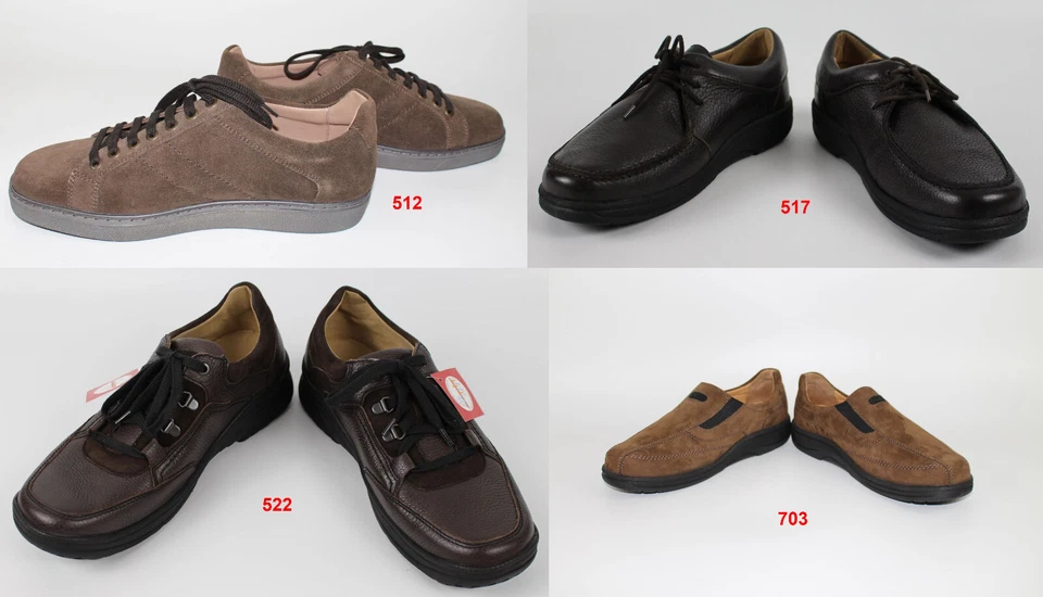 Leder Herrenschuhe Gr 42 Ströberqualität Vario-Kork-Fußbett ehem. Preis ca 200 € - Bild 1 von 1