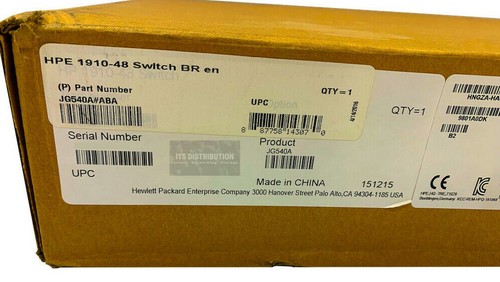 JG540A I Open Box HPE 1910-48 Switch - Picture 2 of 4
