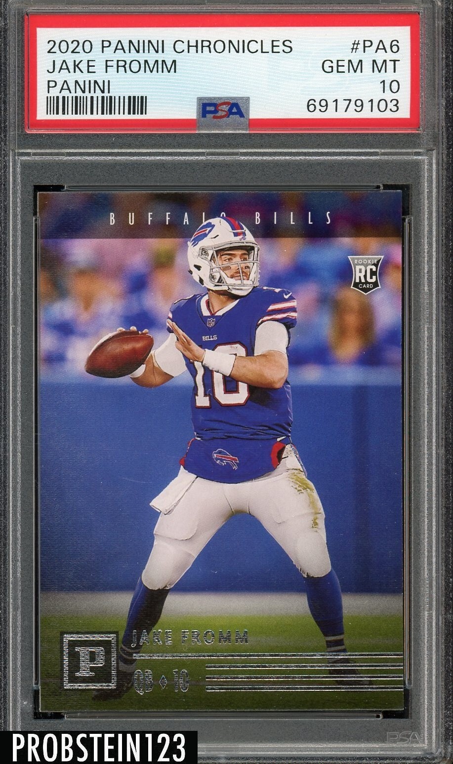 Jake Fromm Panini Chronicles Panini #PA6 Base